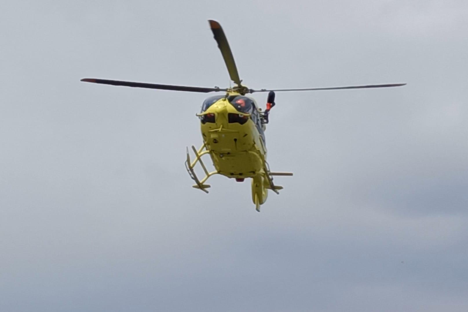 Immagine per Scontro auto-moto a San Canzian, ferito ventenne: elitrasportato